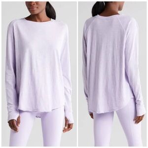 NWT Zella Relaxed Long Sleeve Tee